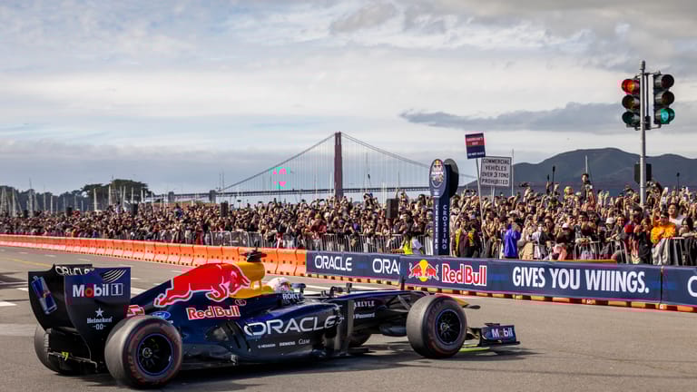 Yuki Tsunoda - Red Bull Showrun San Francisco
